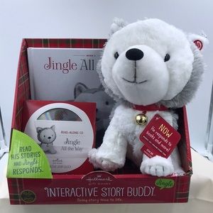 Hallmark Interactive Jingle, Storybook & CD. NWT